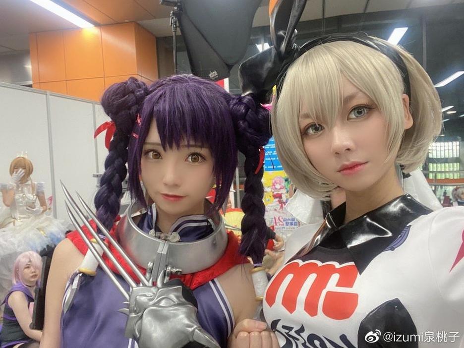 泉桃子的最新cos作品图片放送：izumi泉桃子网盘资源